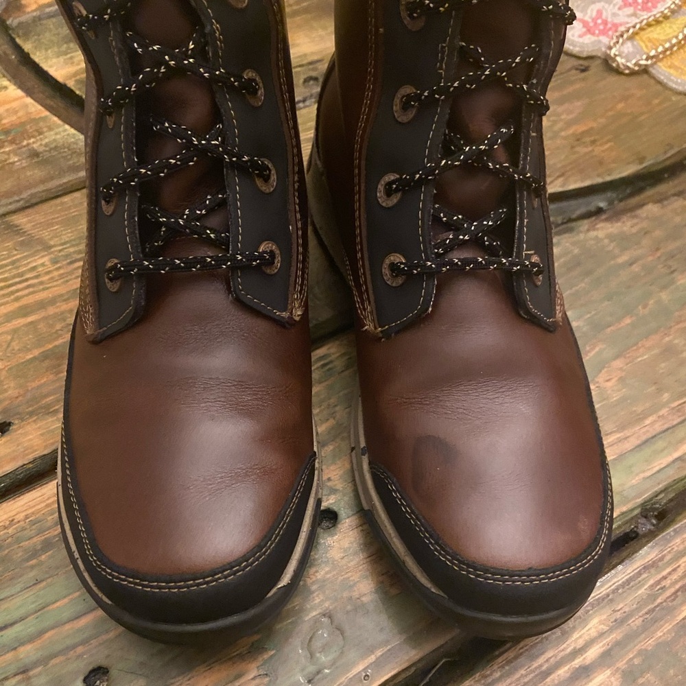 Chaco Borealis Tall Waterproof Boot - Women's Brown Leather Lace Up - Picture 13 of 14